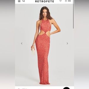 Katrina NWT retrofete gown